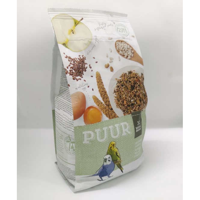 puur-budgie-อาหารนกหงส์หยก-750g