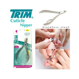 Blueoutlet  Trim Cuticle Nipper กรรไกรตัดหนัง แบบด้ามจับสแตนเลส