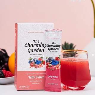 (1 กล่อง 5 ซอง) เจลลี่ไฟเบอร์ The Charming Garden Jelly Fiber