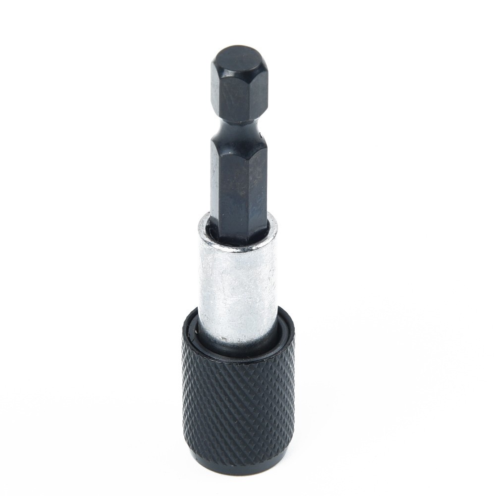 สว่านไฟฟ้า-hex-shank-knurled-ก้านขยายแปลง-chuck-1-4-นิ้ว-x-60-มม