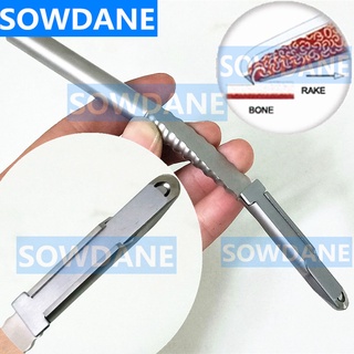 Dental Implant Bone Scraper Stainless Steel Tool Instrument Dental Surgical Collector Lab Tooth Cleaning Scaler