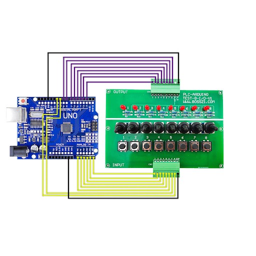 plc-arduino-test-8-io-v1-โมเดลสำหรับทดสอบอินพุทเอ้าพุทสำหรับ-พีแอลซี-และ-อาดูโน-มีจำนวน-8-อินพุท-8-เอ้าพุท