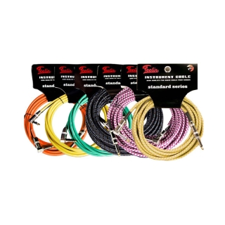 โปรโมชั่น : Feelin 3  6  10 เมตร สายแจ็คกีต้าร์ แบบถักอย่างดี Instrument Cable สายแจ็ค