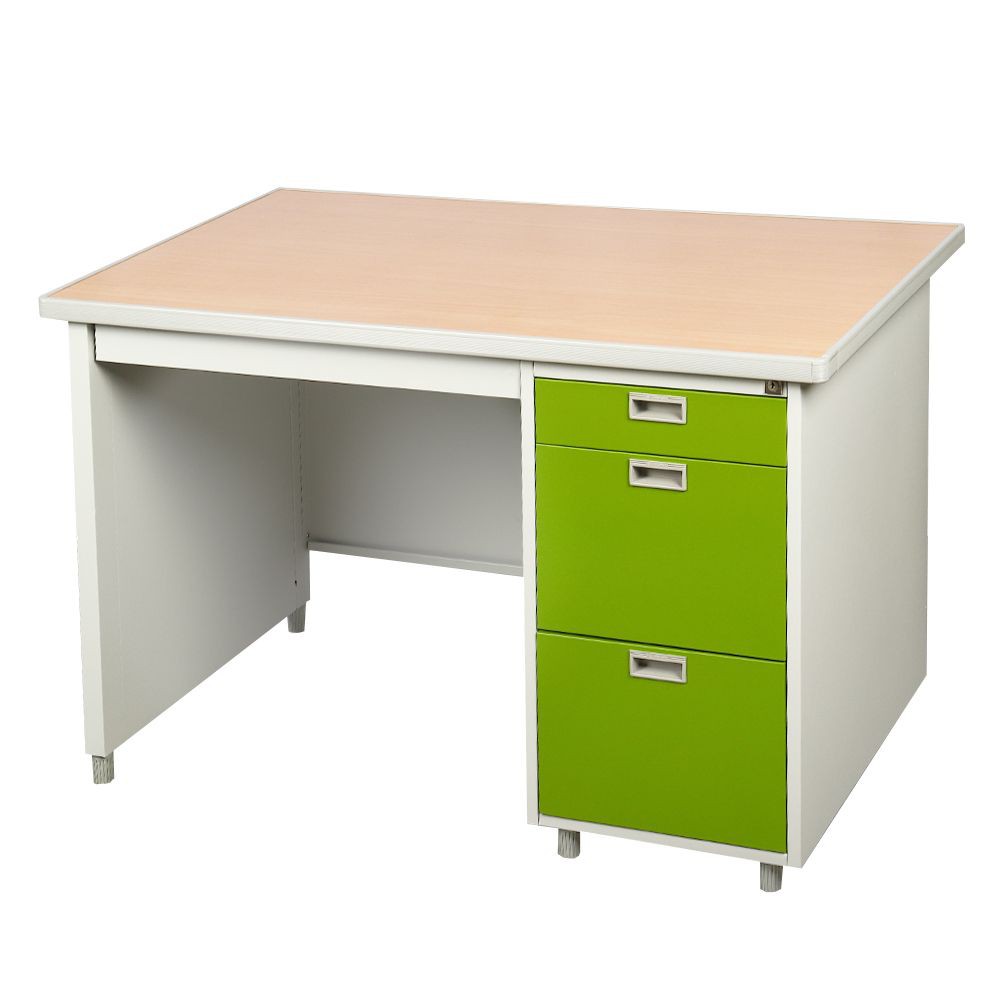 desk-desk-steel-120cm-dp-40-3-gg-green-office-furniture-home-amp-furniture-โต๊ะทำงาน-โต๊ะทำงานเหล็ก-lucky-world-dp-40-3-gg