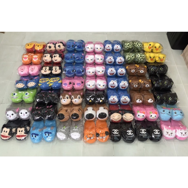 ภาพสินค้ารองเท้าใส่ในบ้านสลิปเปอร์ ลด ล้างสต๊อกมีหลายแบบให้เลือก จากร้าน nichaja1234 บน Shopee ภาพที่ 1