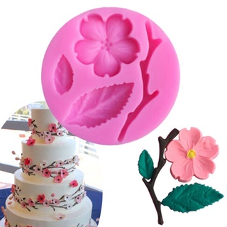 [พร้อมส่ง] แม่พิมพ์ซิลิโคน รูปดอกไม้ สําหรับทําขนมเค้ก ฟองดองท์ เบเกอรี่ Diy [จัดส่งรวดเร็ว]
