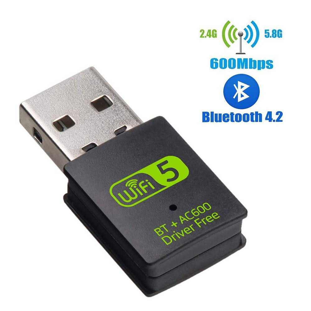 Comfast Mini USB WiFi Transmitter Receiver Dongle 600Mbps - K605 ...