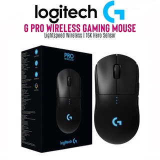 ภาพขนาดย่อของภาพหน้าปกสินค้าโปรแรง4.4 ️เมาส์เกมมิ่งไร้สาย ️ Logitech G PRO Wireless Gaming Mouse Warranty 2 - Y จากร้าน hardware_corner บน Shopee