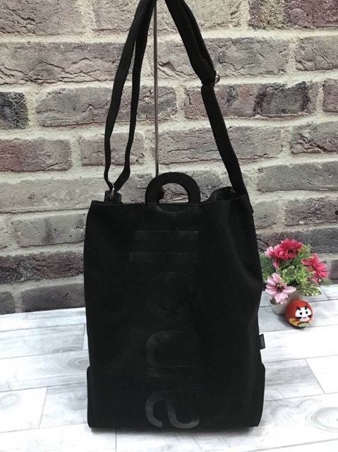 anello-cotton-canvas-2way-tote-bag-ของแท้-ราคาถูก