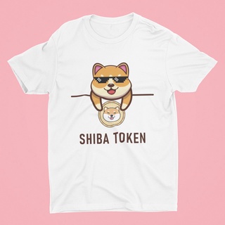 [S-5XL] พร้อมส่งจากไทย 🚀 เสื้อยืด Bitcoin shiba