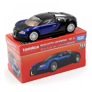 Tomica Premium 4904810140559 1/62 BUGATTI VEYRON 16.4 BLUE NO.20 FIRST LIMITED EDITION DIECAST SCALE รุ่นรถ