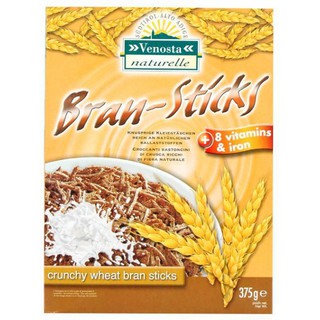 วีนอสต้า แท่งธัญพืช 375 กรัม - Venosta all bran sticks breakfast cereals, healthy and natural snack 375g