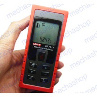 เครื่องวัดระยะเลเซอร์ ตลับเมตรเลเซอร์ดิจิตอล มิเตอร์วัดระยะดิจิตอล Laser Distance Meter Measure 0.1m-70meter UT391A+