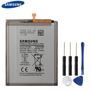 ภาพหน้าปกสินค้าแบตเตอรี่ Samsung Original EB-BA505ABU สำหรับ Samsung SAMSUNG GALAXY A30 A30S A50 A505F SM-A505F ของแท้แบตเตอรี่ 4000mAh ที่เกี่ยวข้อง