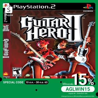 แผ่นเกมส์ PS2 : Guitar Hero II