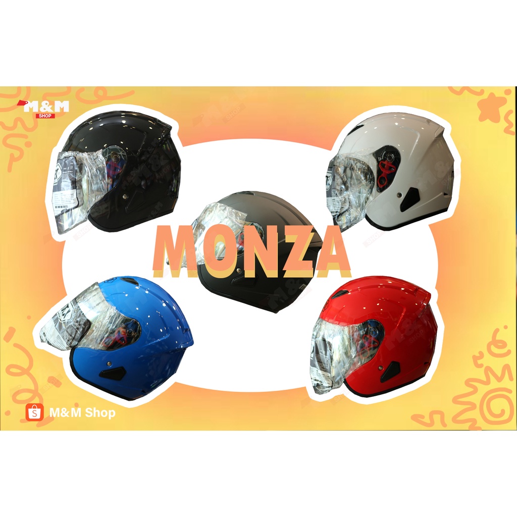 ภาพหน้าปกสินค้าหมวกกันน็อค INDEX MONZA SIZE L เหมาะกับคนหัวใหญ่ จากร้าน finnie77 บน Shopee