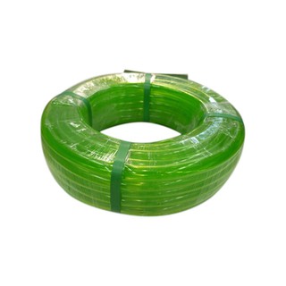 สายยางรดน้ำ สายยางม้วน PVC ใส SPRING 5/8 นิ้วX20M GREEN อุปกรณ์รดน้ำต้นไม้ สวน อุปกรณ์ตกแต่ง SPRING 5/8