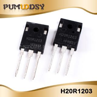 ทรานซิสเตอร์แม่เหล็กไฟฟ้า IGBT H20R1203 TO-247 5 ชิ้น