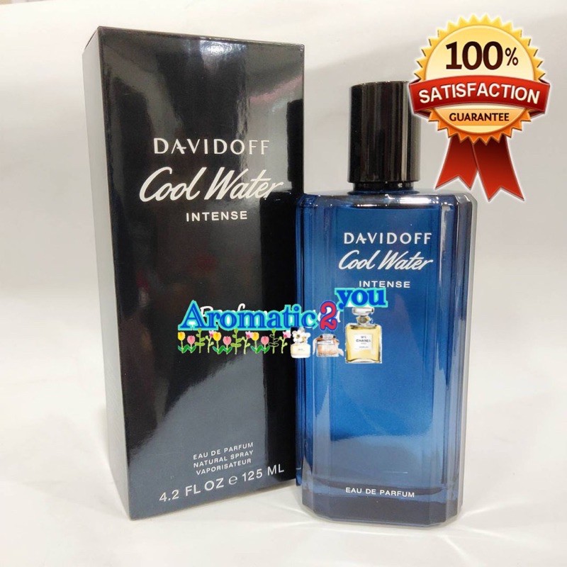 aromati2you-น้ำหอมผู้ชาย-ดาวีดอฟ-davidoff-cool-water-intense-for-him-edp-125ml-น้ำหอมแบรนด์แท้-จัดส่งฟรี