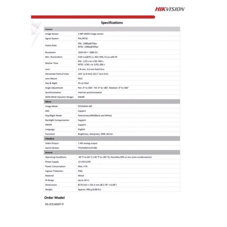 กล้องวงจรปิด-hikvision-ds-2ce16d0t-if-2-8mm-รับประกัน-3-ปี