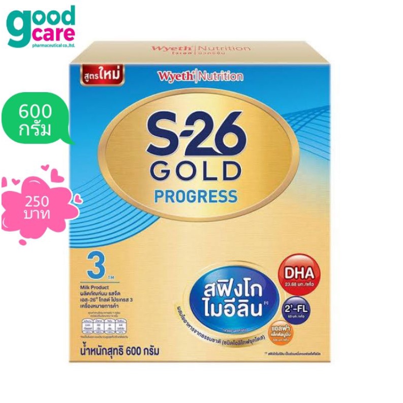 S26 Gold Progress สูตร3 600g! เอส26 โกลด์ โปรเกรส สูตร3 600กรัม ...