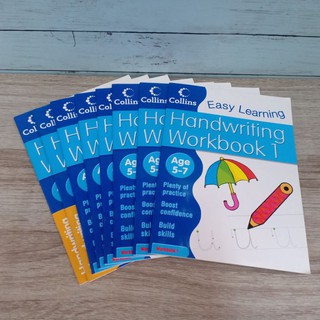 แบบฝึกหัด Collins Easy LearningHandwriting workbook1 | Age 5-7 |