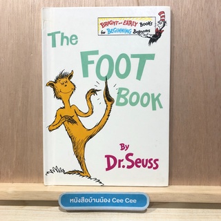 หนังสือภาษาอังกฤษ ปกแข็ง Bright and Early Books for Beginning Beginners - The Foot Book By Dr.Seuss