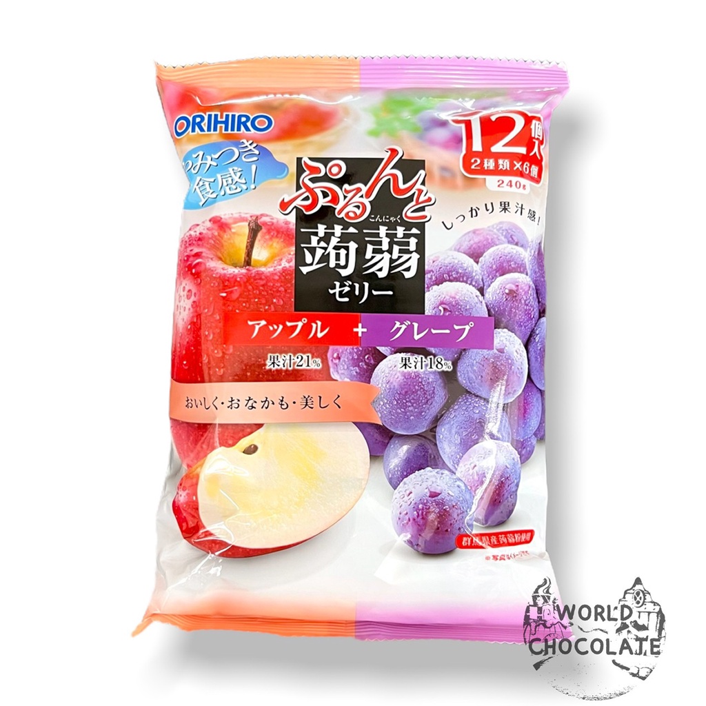 orihiro-เยลลี่บีบรสผลไม้-2-รสชาติ