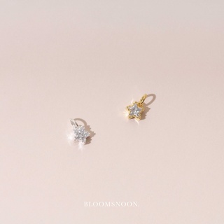 Bloomsnoon, Diamond Star Charm จี้เพชรรูปดาว (silver925)