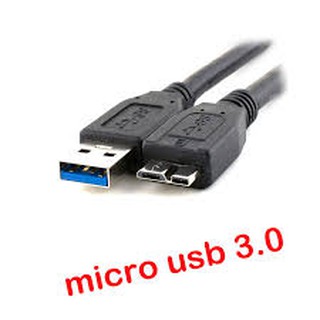 สินค้า micro usb 3.0 cable for harddisk 30cm สายใหญ่