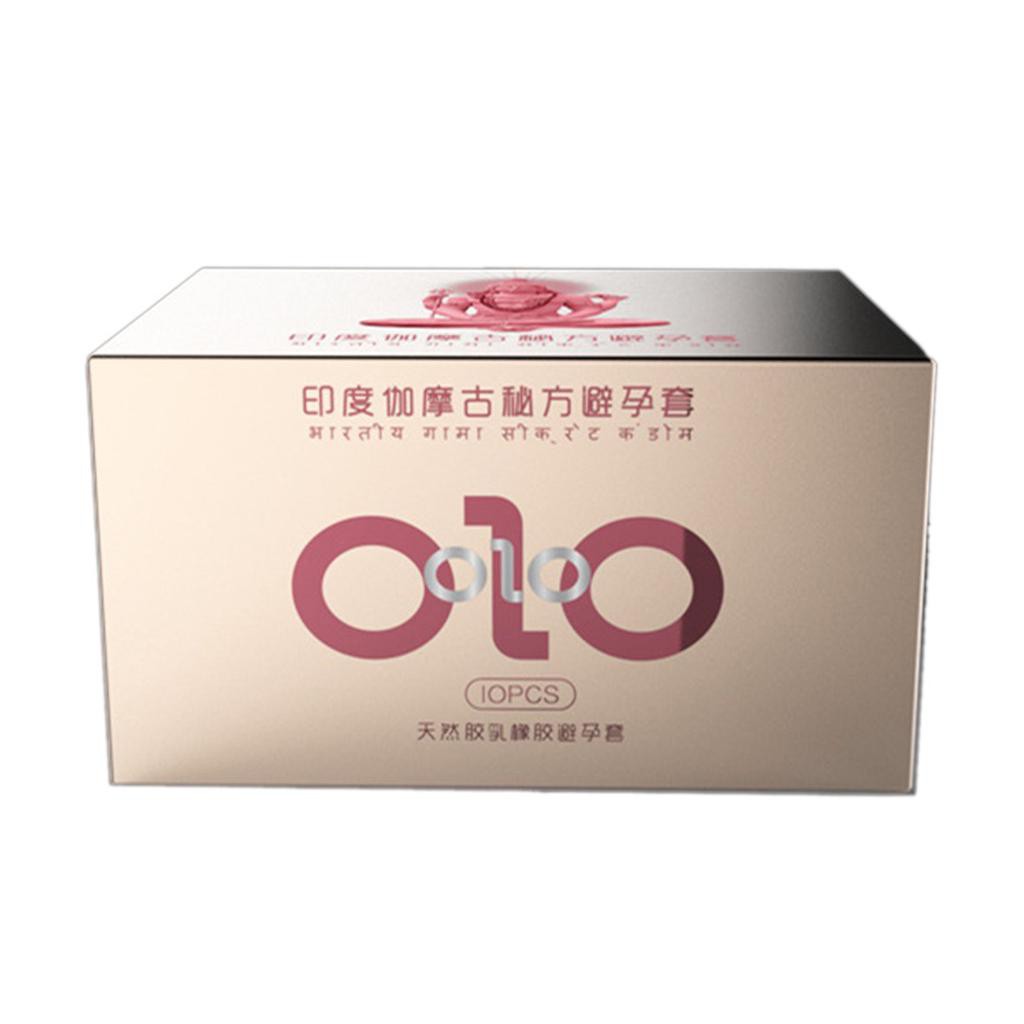 ภาพหน้าปกสินค้าถุงยางอนามัย olo กล่องชมพู (10ชิ้น/1กล่อง) แบบบาง ขนาด 0.01 มิล **ไม่ระบุชื่อสินค้าหน้ากล่อง** จากร้าน oloofficial01 บน Shopee