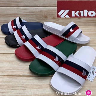 ภาพหน้าปกสินค้าKito  AH 133 รองเท้าแตะสวม ชาย/หญิง (36-43) สีดำ/กรม/ขาว/แดง/เขียว ที่เกี่ยวข้อง