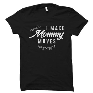 เสื้อยืดโอเวอร์ไซส์Gildan เสื้อยืด พิมพ์ลาย Make Mommy Moves แบบกําหนดเอง สําหรับทุกเพศS-3XL
