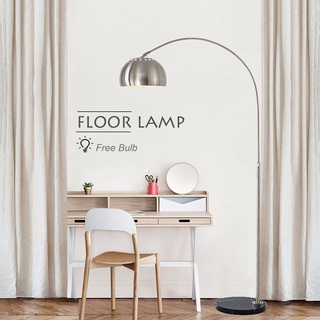 โคมไฟประดับห้อง โคมไฟตั้งพื้น โคมไฟ ฐานตั้งทำจากหิน แถมฟรี หลอดไฟ floor lamp Aliz.selection