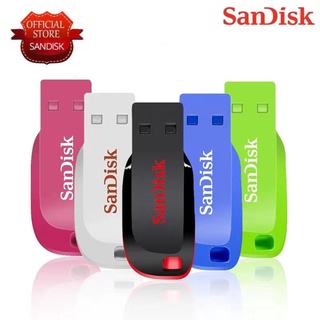 ภาพหน้าปกสินค้าSANDISK แฟลชไดรฟ์ USB 2.0 4GB 8GB 16GB 32GB 64GB 128GB 5 สี ที่เกี่ยวข้อง