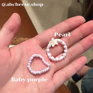 Baby purple ring set | ig.abcheese.shop