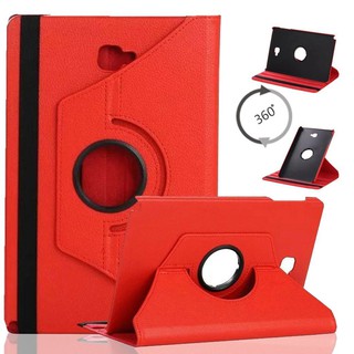 Samsung Tab A 10.1" P580/585 Case เคสซัมซุงแท็บเอ 10.1 มีช่องปากกา 360 style -Red