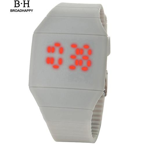 broadhappy-นาฬิกาแท้-นาฬิกาข้อมือแฟชั่นเลดี้ดิจิตอล-led-silicone-นาฬิกาข้อมือข้อมือนาฬิกาข้อมือ