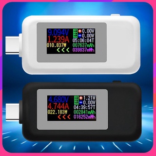 【ALL】Type-C USB Tester ปัจจุบัน 4-30V เครื่องวัดแรงดันไฟฟ้า Timing Ammeter Digital Meter