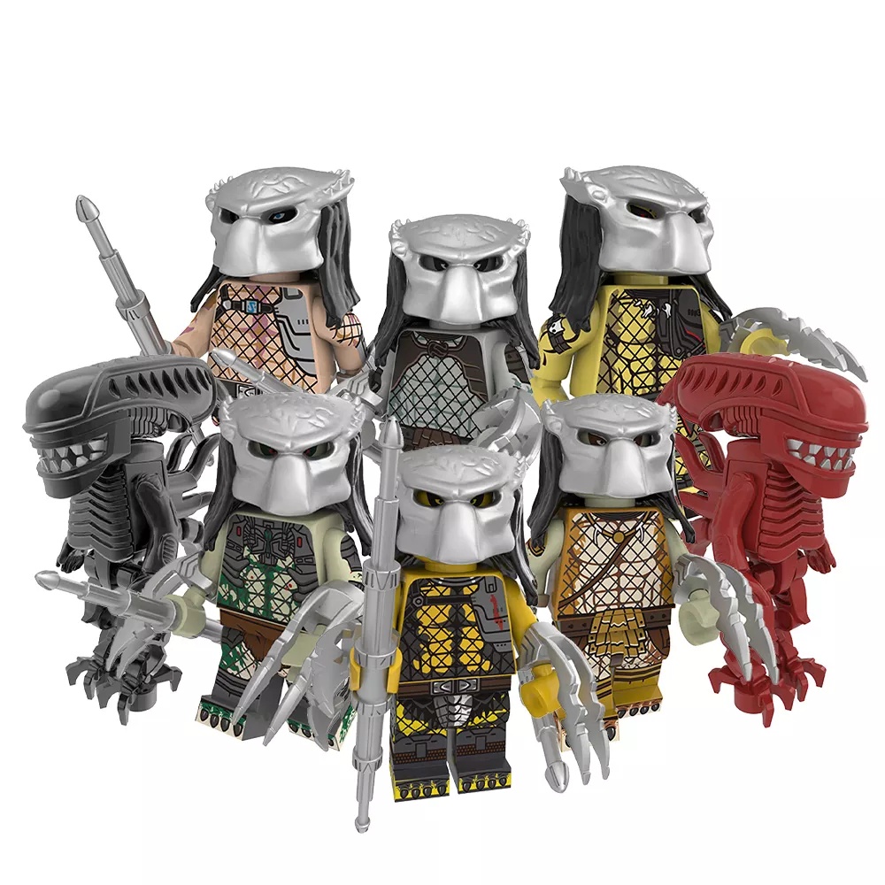 เอเลี่ยนกับ บล็อกตัวต่อToys Predator Minifigures PG8254 | Shopee Thailand