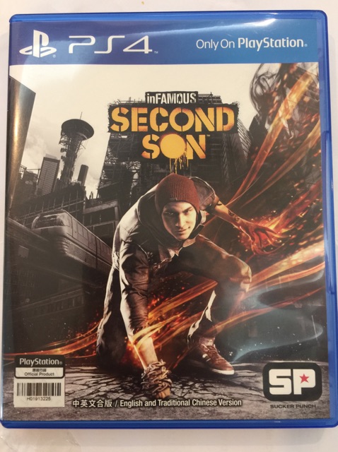 แผ่นเกมส์-ps4-infamous-second-son