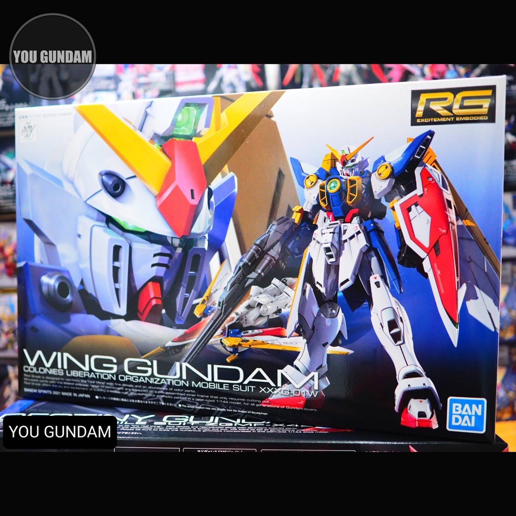 BANDAI GUNPLA Real Grade RG 1/144 Wing Gundam กันดั้มวิง | Shopee Thailand