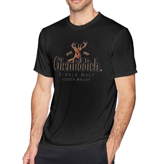 เสื้อยืด พิมพ์ลายโลโก้ Glenfiddich สีขาว สําหรับผู้ชาย