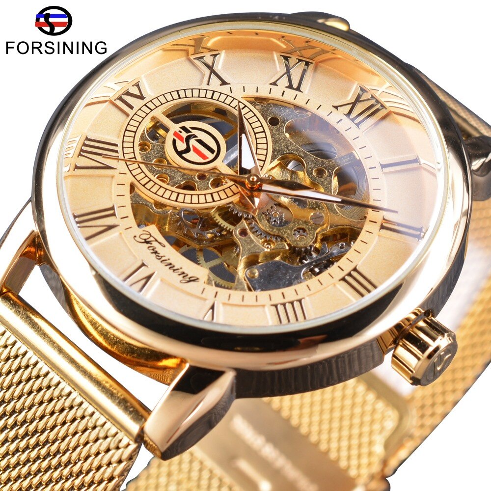 forsining-golden-mesh-band-skeleton-clock-2017-fashion-trendy-design-roman-3d-logo-mens-top-brand-luxury-mechanical-wris