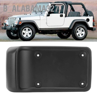 Alabama327 อุปกรณ์เมาท์ขาตั้งป้ายทะเบียนรถยนต์ สําหรับ Jeep Wrangler Tj 1997-2006