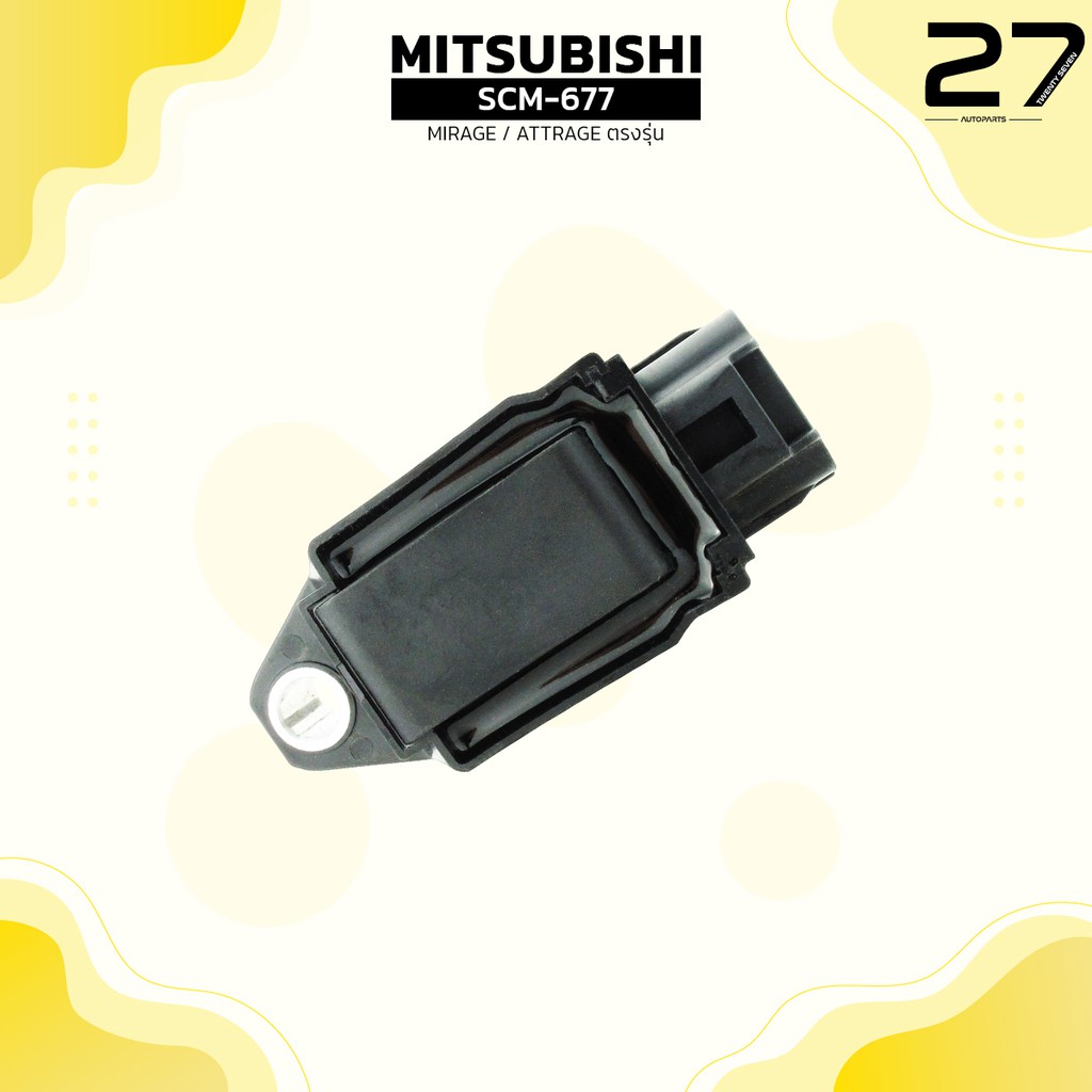 คอล์ยจุดระเบิด-mitsubishi-mirage-attrage-เครื่อง-3a92-รหัส-scm-677-made-in-japan