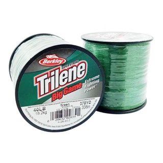 สายเอ็น Berkley Trilene Big Game สีเขียวขี้ม้า/สีเขียวตอง