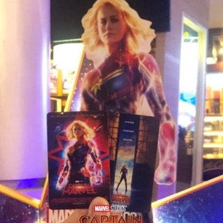 (ทักลด50%) บัตร captain marvel เปล่า บัตรสะสม การ์ด // สาวก The Marvels ห้ามพลาด