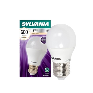 Chaixing Home หลอดไฟLED 8วัตต์ Warm White SYLAVANIA Eco Toledo รุ่น LED A60 8W E27 WW V2 กำลัง 8 วัตต์ สีขาว