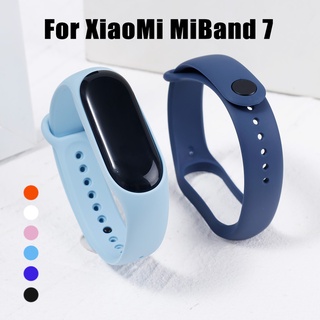 ภาพหน้าปกสินค้าสายนาฬิกาสปอร์ต สีพื้น สําหรับ Xiaomi Mi Band 7 / สายรัดข้อมือซิลิโคน สําหรับ Xiaomi Mi Band 7 ที่เกี่ยวข้อง